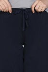 Zivame Farm Lore Knit Cotton Pyajama Sets - Ghost Gray — thumbnail 7